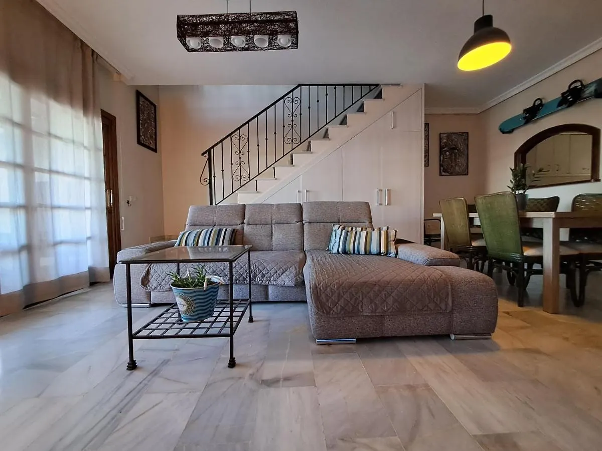 Wave House. Terrace, Bbq,Piscina,800Mt To Beach Villa Estepona 0*,  Spain